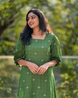 anasawara_green_jamdani_dress_2