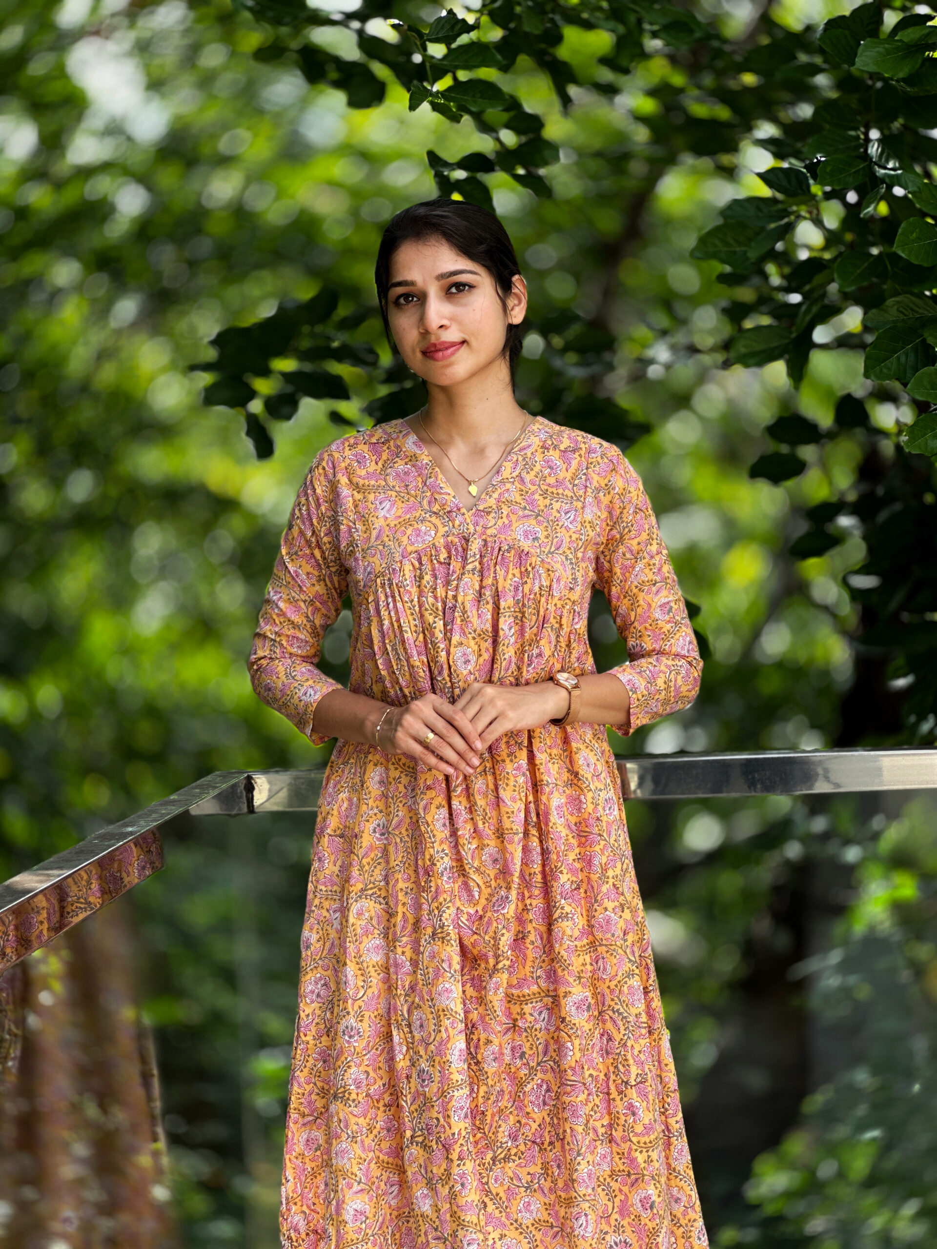 Udisha_thewestloom_orange_kurta5