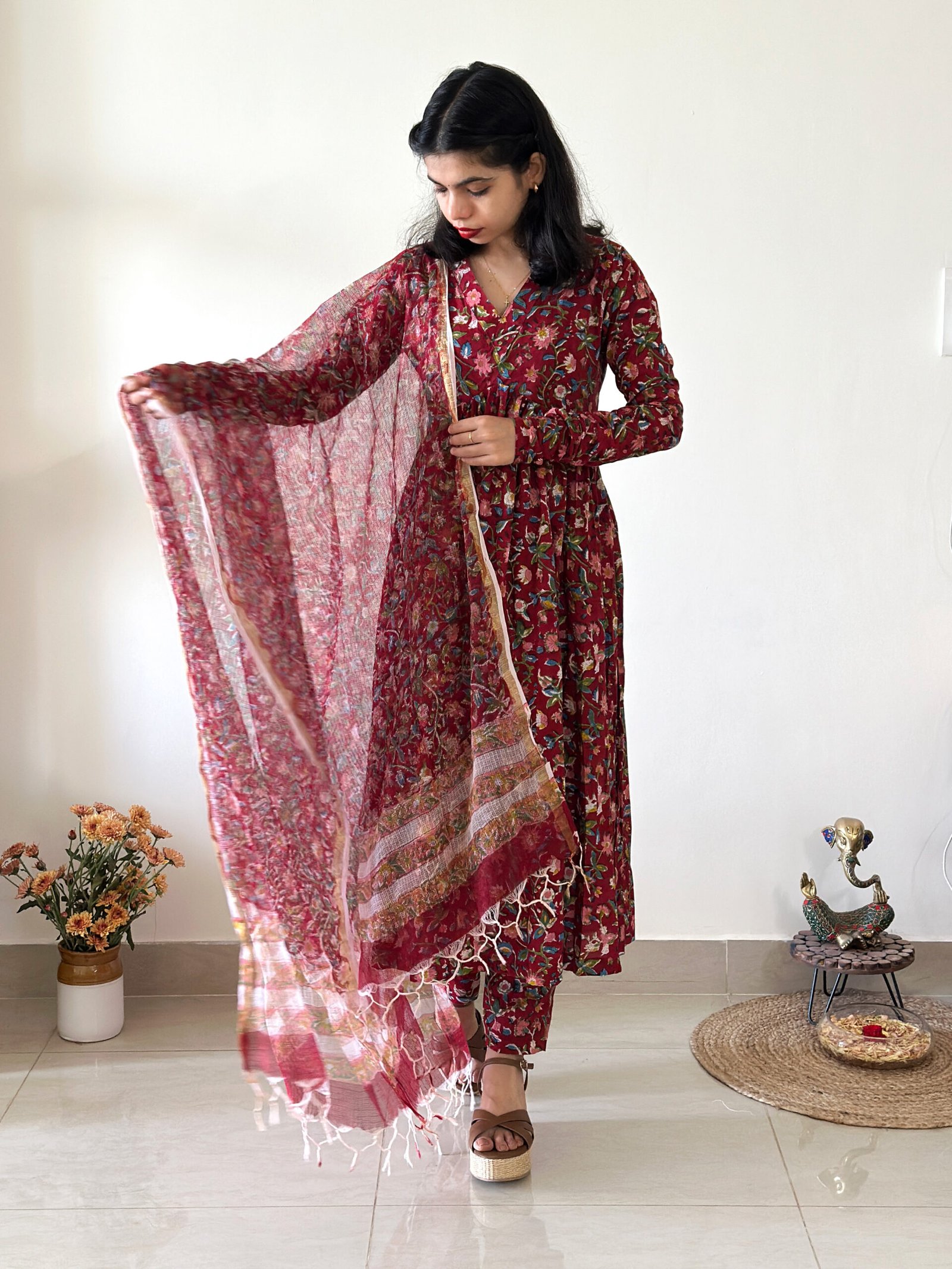 Yavana_thewestloom_red_salwar_cotton_3